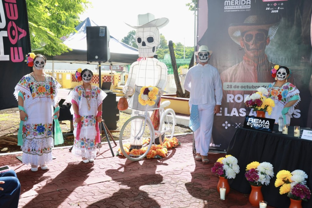 Cumplirá Rodada de las Ánimas 10 años de fortalecer las tradiciones, la convivencia y la movilidad sostenible en Mérida