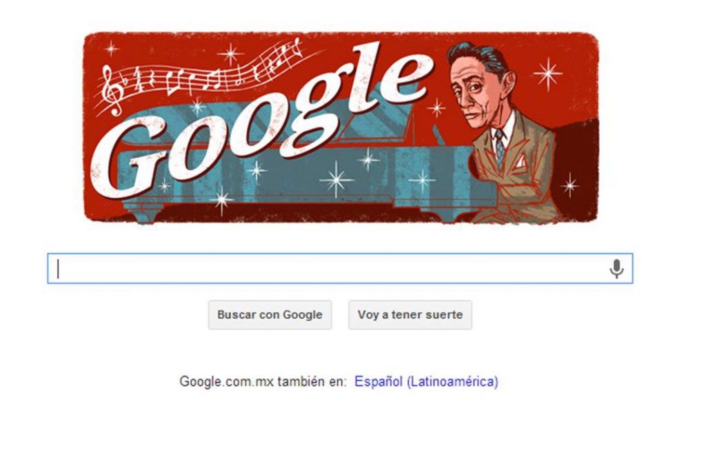 Google celebra a Agustín Lara