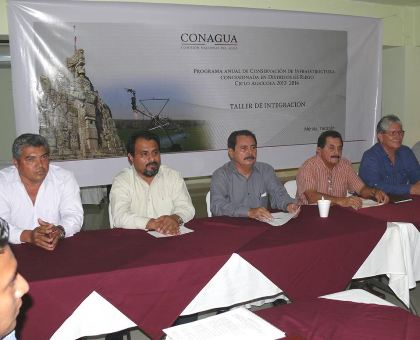La Conagua trabaja en el impulso y fortalecimiento de las unidades de producción de Yucatán 