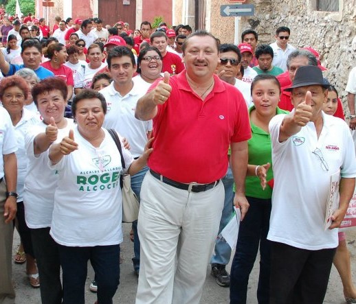 Valladolid: El trabajo tan intenso que a desarrollado Roger Alcocer provocara una abultada votación en favor del PRI \r\n