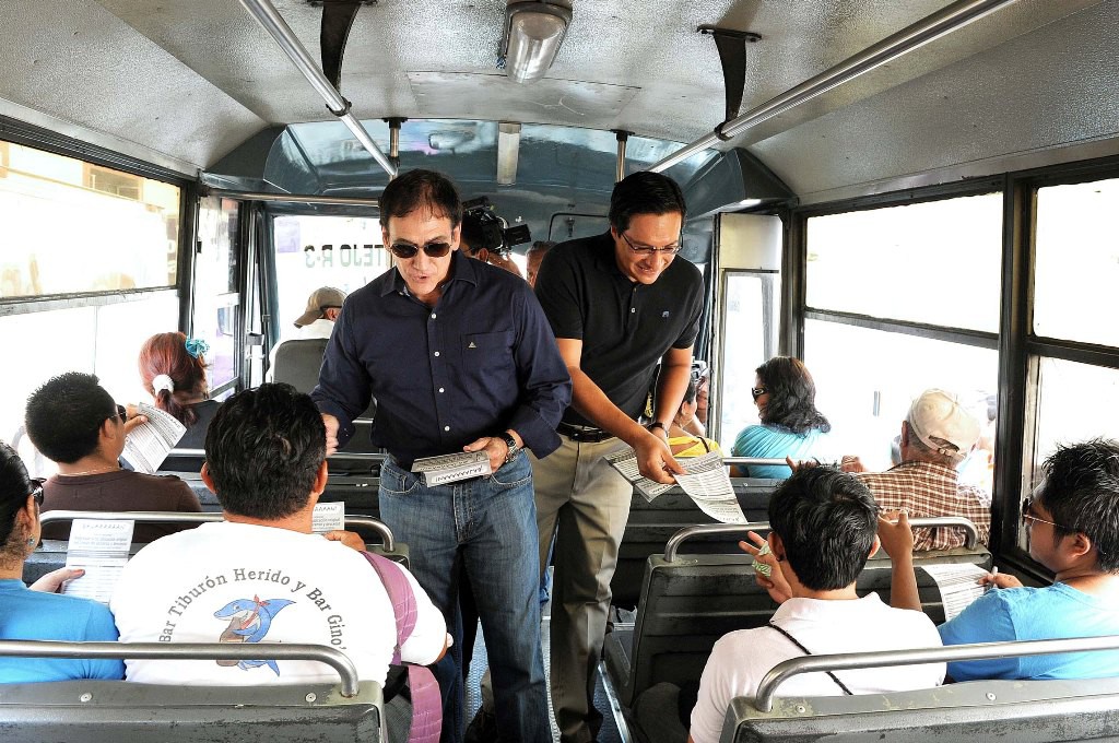 Primera etapa del plan de transporte público