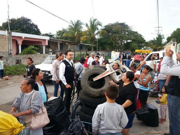 Recicla por tu bienestar” recibe 14.1 toneladas de residuos en la colonia Roble Agrícola II‏