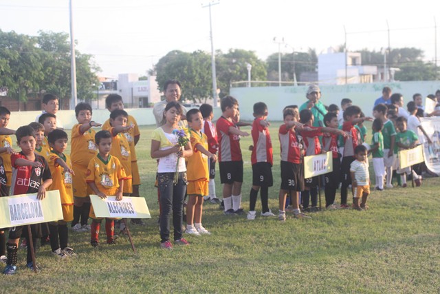 Progreso: Inauguran  Liga Infantil y Juvenil Municipal de Fútbol