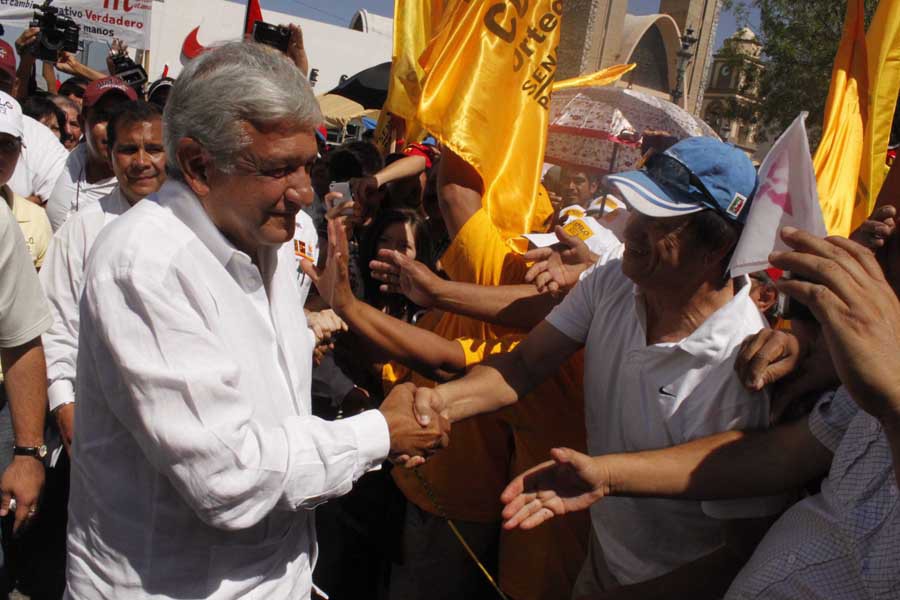 López Obrador hace un llamado a sus seguidores