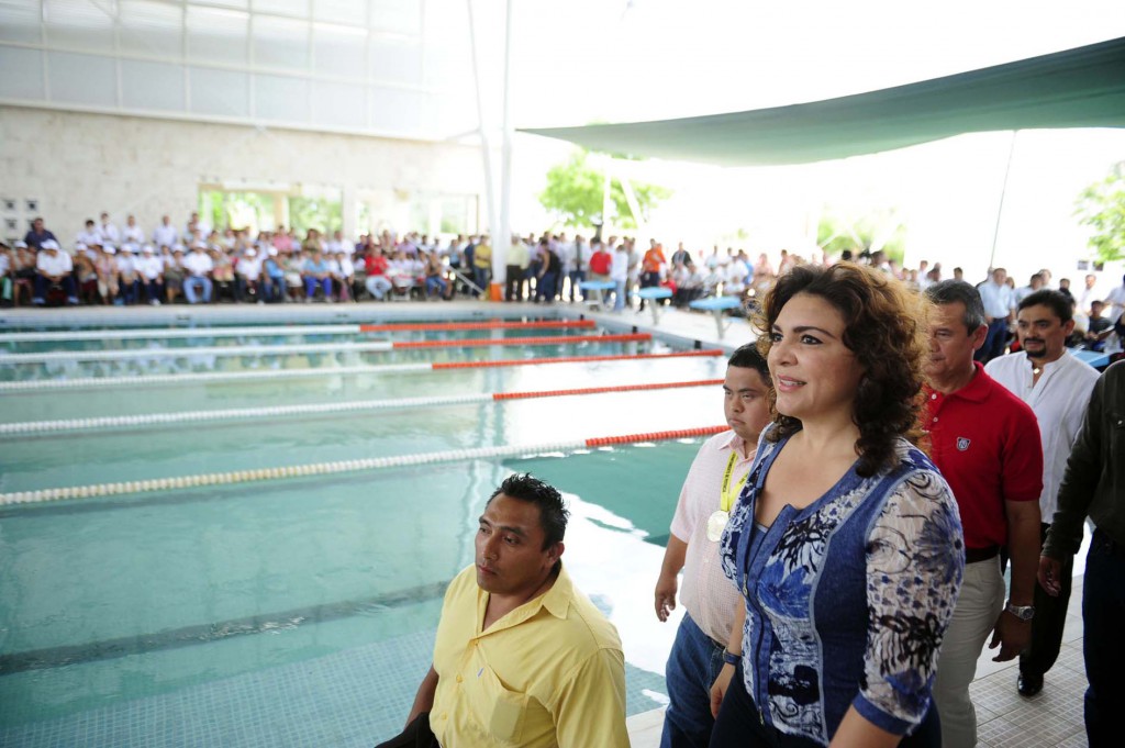 Entrega gobernadora centro deportivo paralímpico 