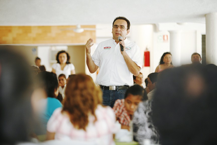 Líderes estudiantiles de Mérida se reúnen con Nerio Torres Arcila