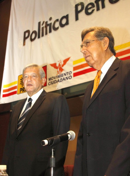 AMLO propone a Cárdenas Solórzano como directo de PEMEX