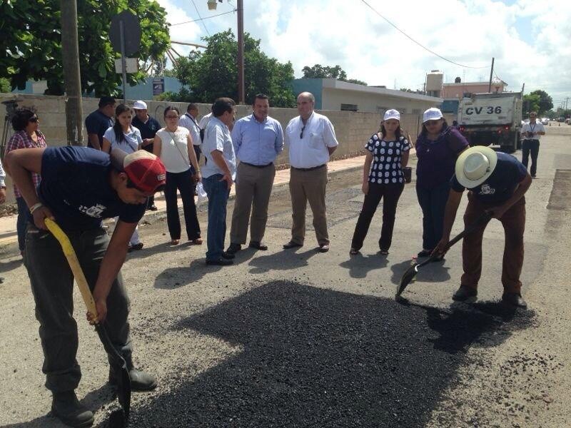 Este jueves suspendió el ayuntamiento de Mérida programa de bacheo 