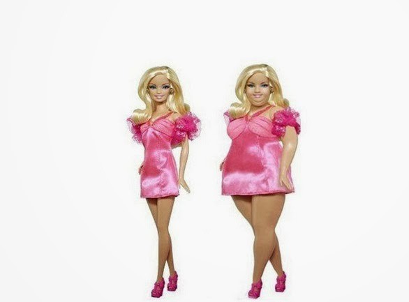 Barbie con sobrepeso causa controversia en redes sociales