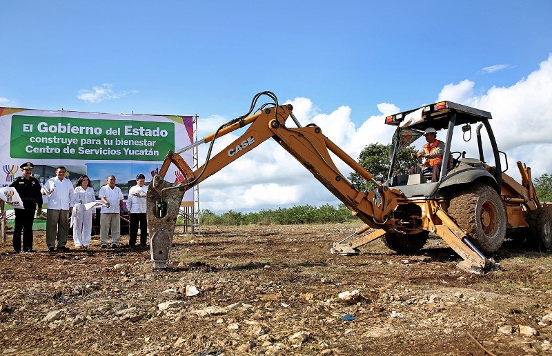 Inicia la construcción del Centro de Servicios Yucatán