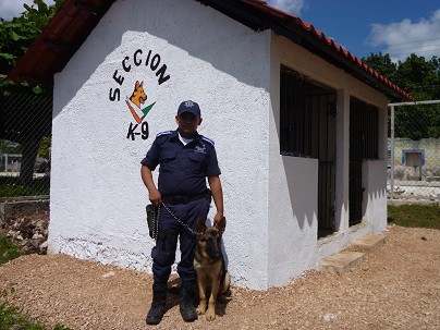 TIZIMIN: Policía Municipal inauguró la sección canina K-9.