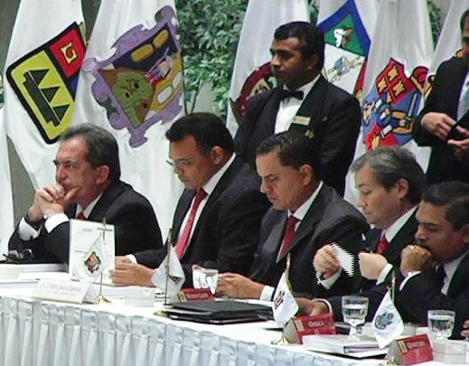 Asiste el Gobernador Rolando Zapata Bello a reunión de la Comisión de Seguridad Pública de la CONAGO