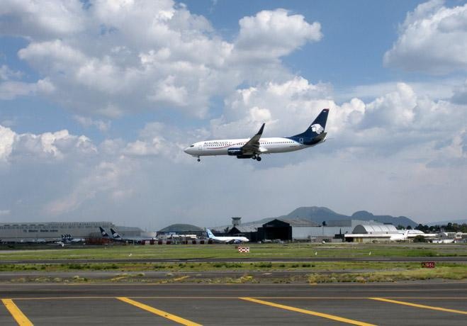  Alzas por el uso del aeropuerto en la Ciudad de México