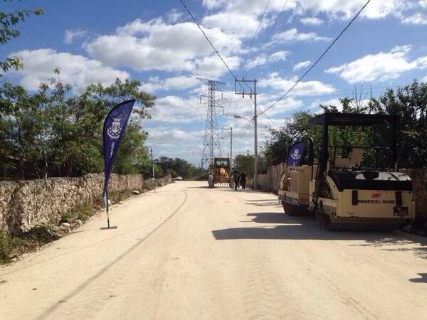 El Alcalde de Mérida supervisa obras al sur de la ciudad