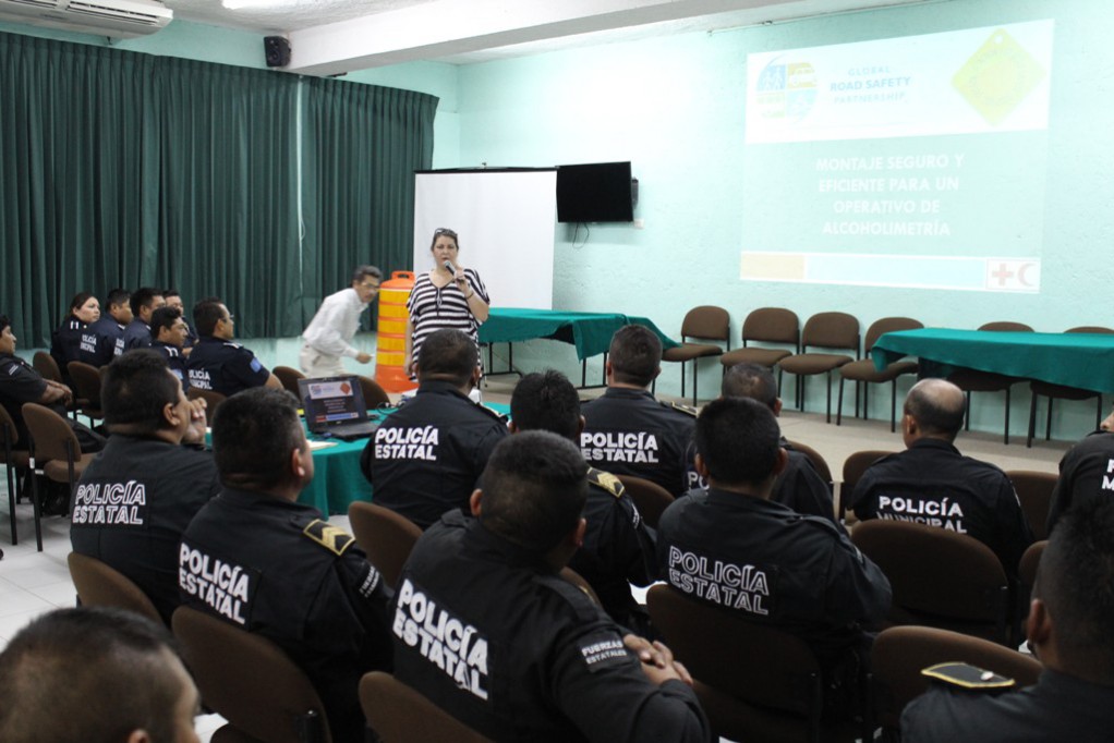 Inicia curso de alcoholimetría para policías de la SSP y de cuatro municipios