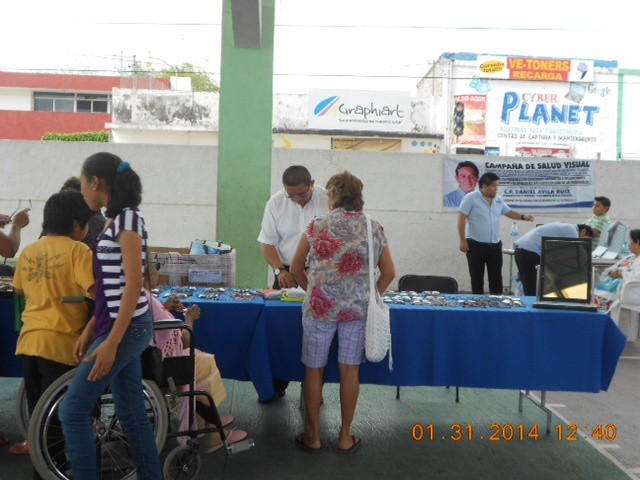 Arrancó en Tizimín, Yucatán, la campaña de salud visual 