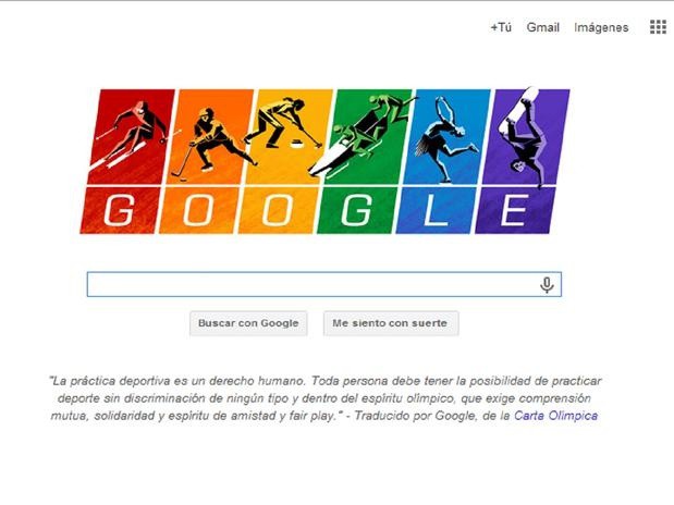 Google pide a sus usuarios tolerancia y solidaridad con su famoso doodle