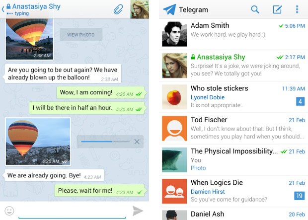 Telegram el nuevo rival de Whatsapp