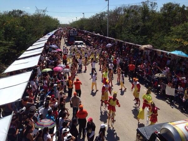 Más de 350 mil personas han participado en las fiestas de Momo