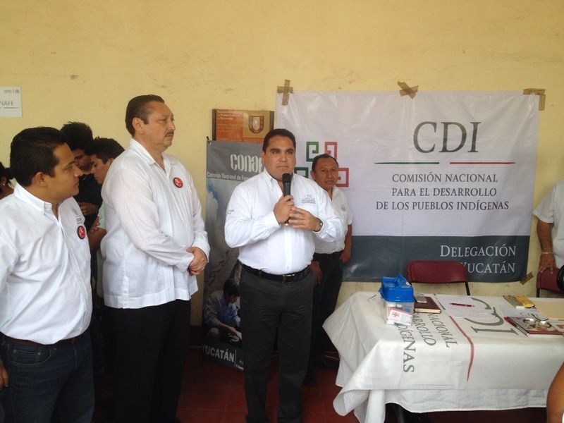 Participa CDI Yucatán en la "Feria de Programas y Servicios Federales"