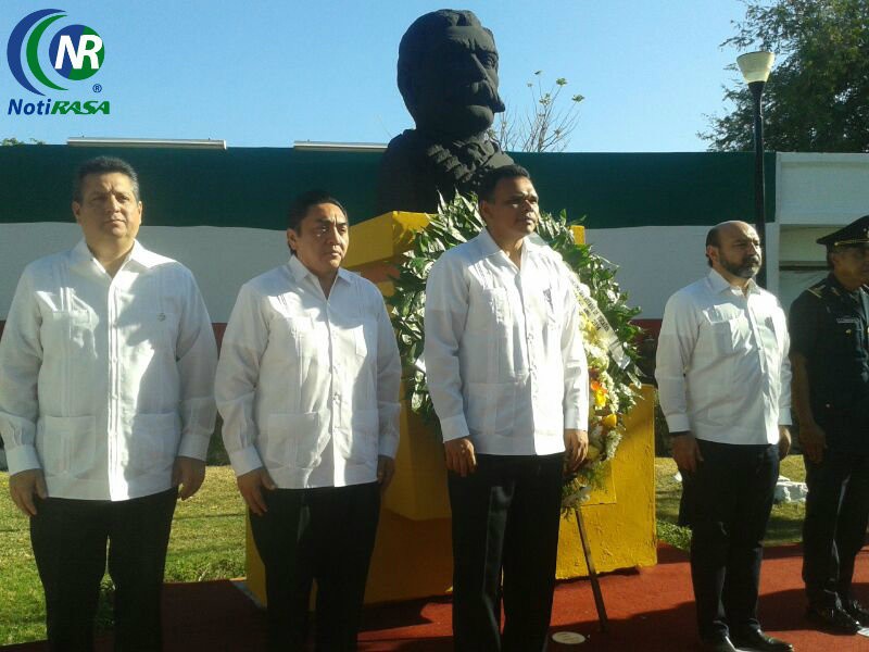 Conmemoran el XCV aniversario luctuoso de Emiliano Zapata
