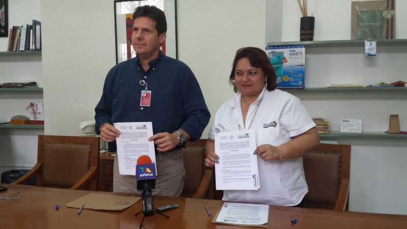 Procuraduría Federal del Consumidor delegación Yucatán   y  Ópticas Lincoln firman convenio 