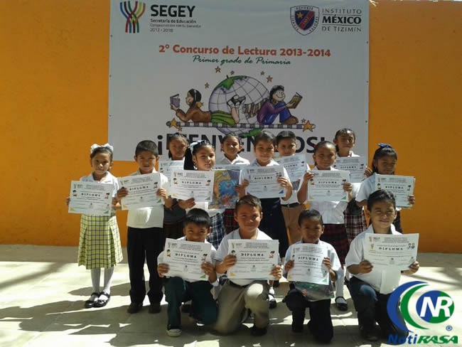 Concurso de Lectura Infantil en Tizimín.