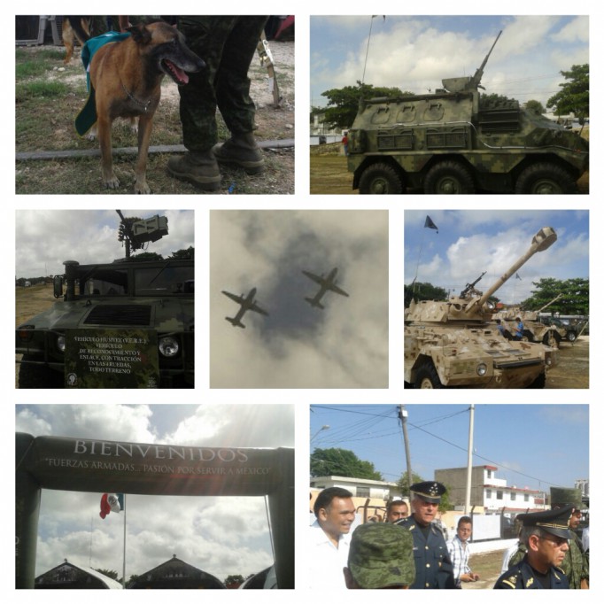 Inauguran en los terrenos de “La Plancha” la exposición itinerante del Ejército Nacional
