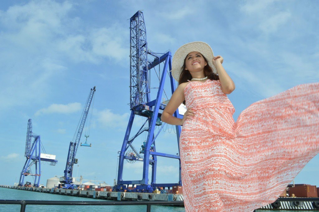 Vanessa Maldona orgullosa de ser Reina de la Marina