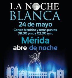 Mérida se vestirá de gala con la tercera edición de la Noche Blanca