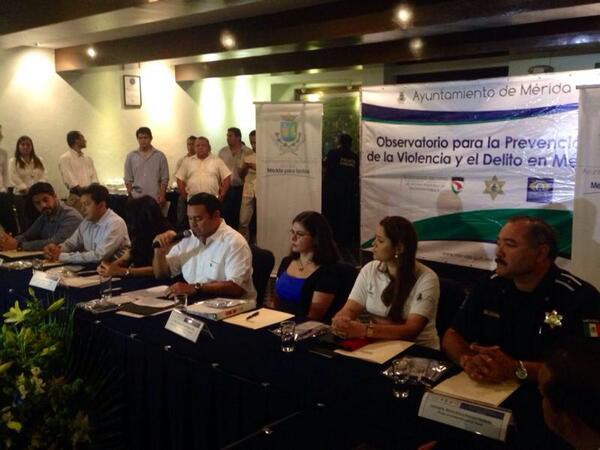 Inauguran  el Observatorio para la prevención de la Violencia y el Delito en Mérida