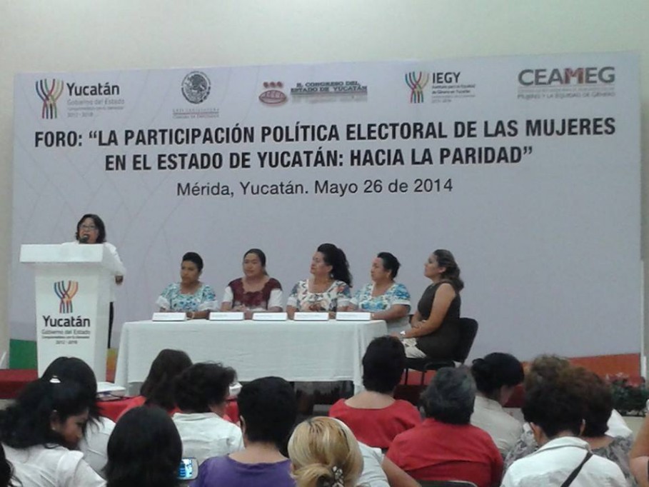 Se realizó el foro "La participación política electoral de las mujeres en el Estado"