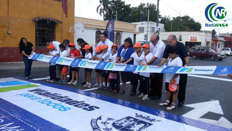 Ayuntamiento inaugura calles repavimentadas del Centro Histórico