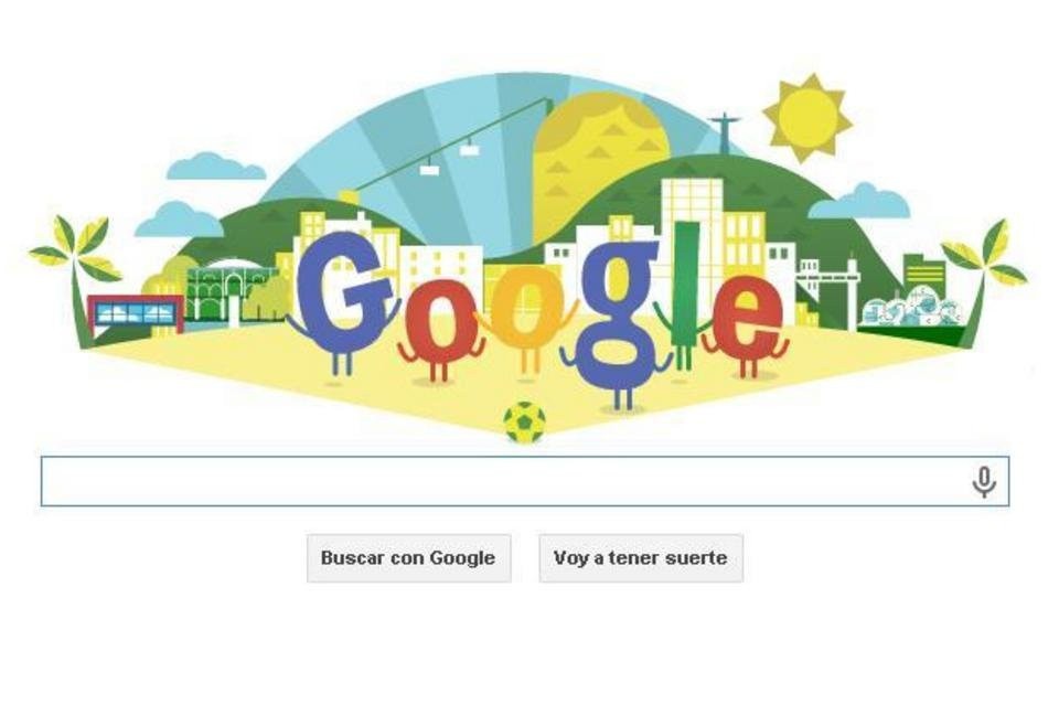 Google da la bienvenida a la Copa del Mundo 2014