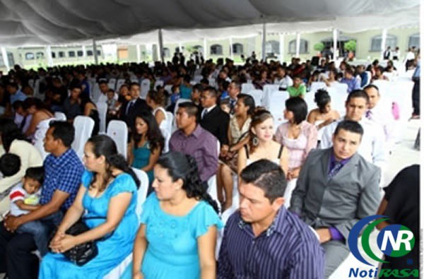 1320 parejas yucatecas contraerán matrimonio en Tizimín 