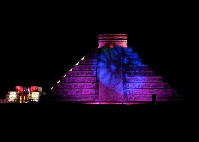 Aún sin fecha el espectáculo de luz y sonido en Chichén Itzá