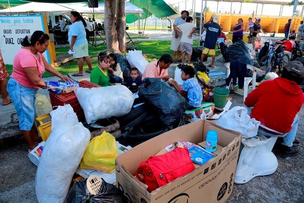 Recicla por tu Bienestar acopió 10.1 toneladas de residuos en 2 colonias