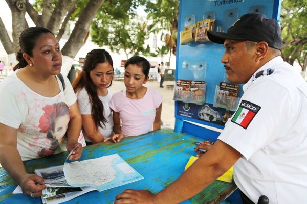 La policía turística meridana se reporta lista para período vacacional