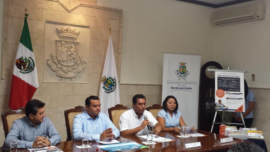  Anuncia el Ayuntamiento de Mérida la entrega de más de 3 mil útiles escolares