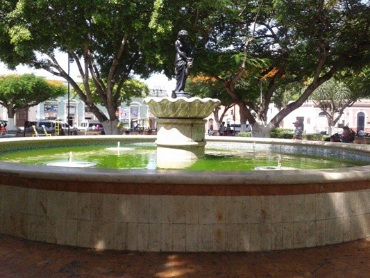 La fuente del parque de San Juan es un foco de infección