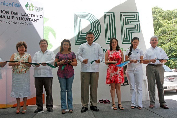 Inauguran lactario en el DIF Yucatán