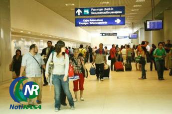 Comienza el éxodo de turistas en el aeropuerto de Mérida 