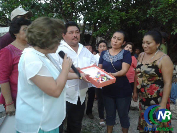 Alcaldesa de Tizimín entrega obras en comisarías y anuncia otras de trascendencia social