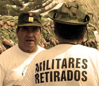 Se agrupan militares retirados en Yucatán