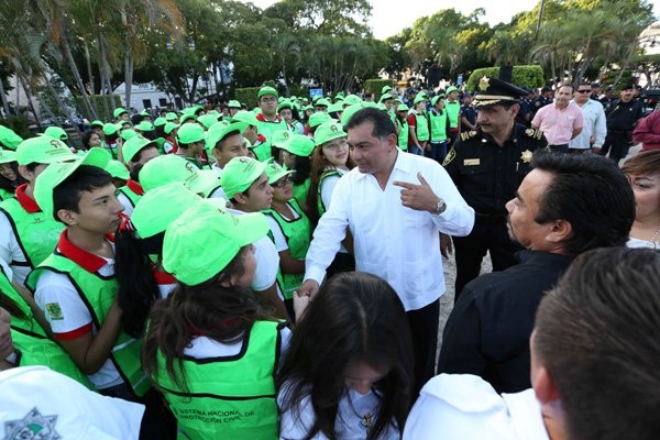 Conmemora Yucatán el Día Nacional de Protección Civil