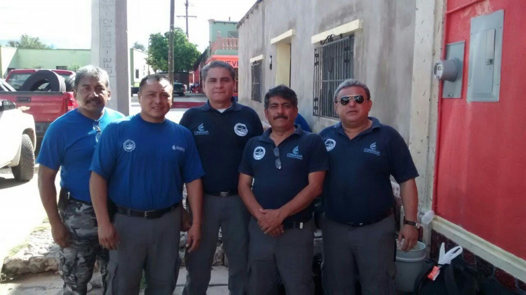 Brigada de Conagua Yucatán apoya a afectados por contaminación de río Sonora