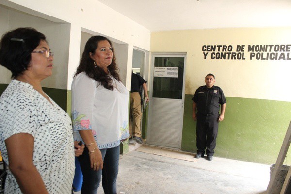 Avanza la remodelación del edificio de la policía en Tekax