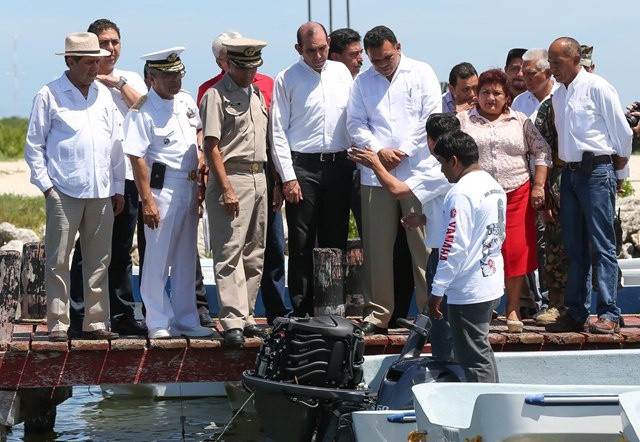 Garantizan la seguridad de pescadores