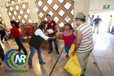 Superan meta de recolección de víveres para Baja California