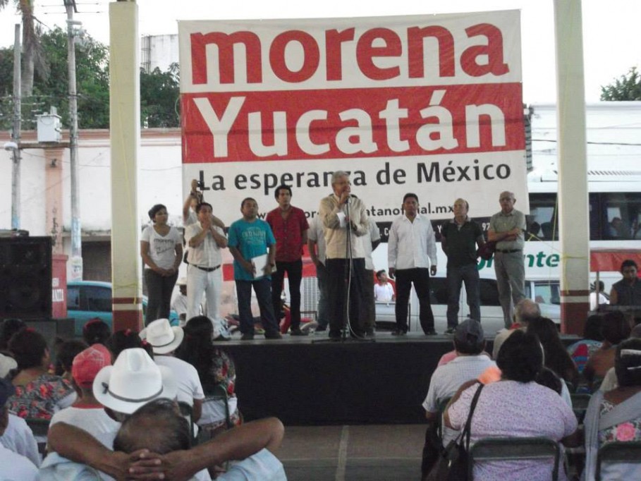 250 yucatecos acudirán al llamado de Andrés Manuel López Obrador